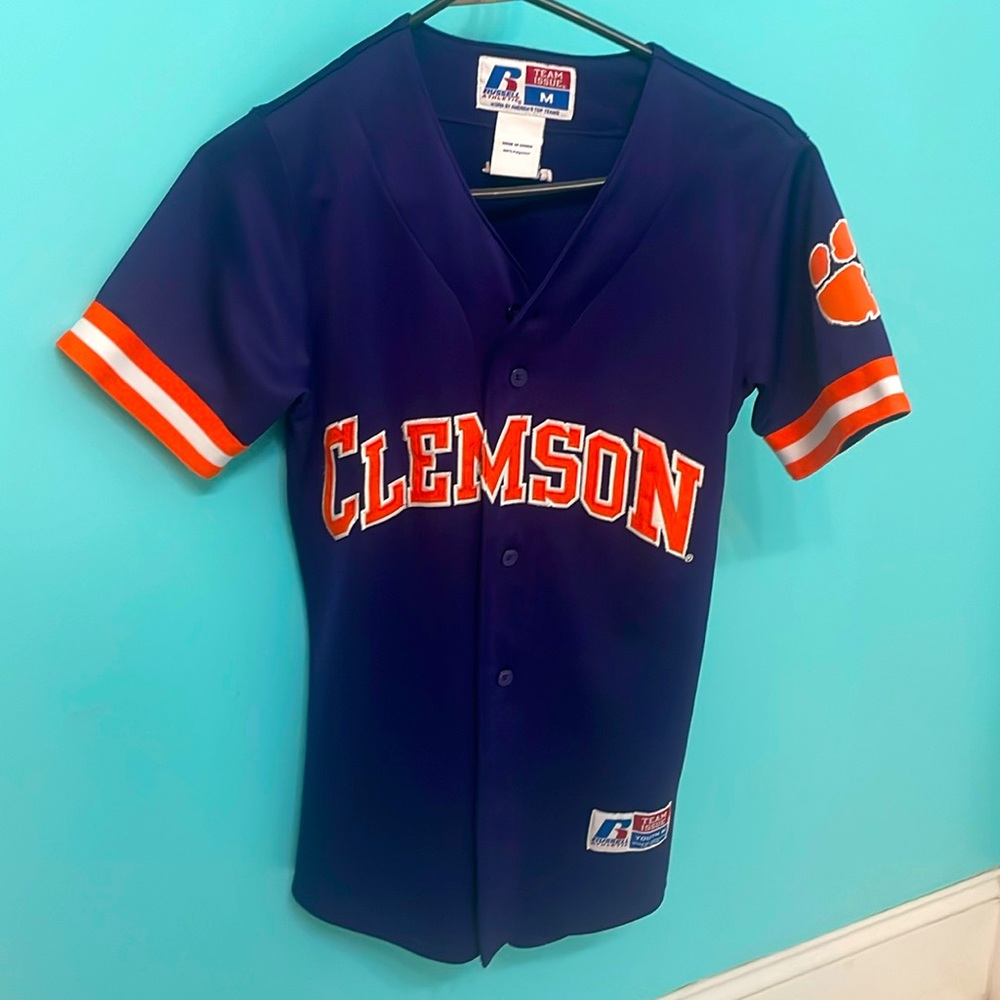 Youth Clemson baseball jersey